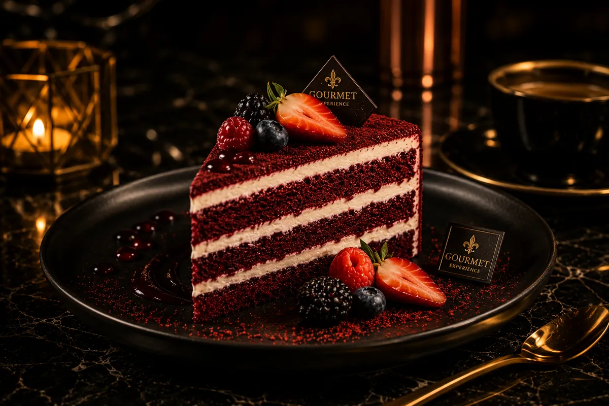 Velvet Berry Cake