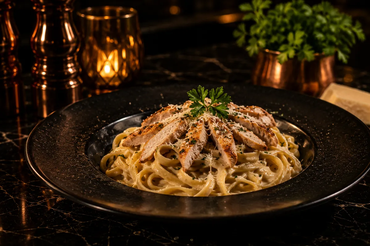 Velvet Alfredo Pasta