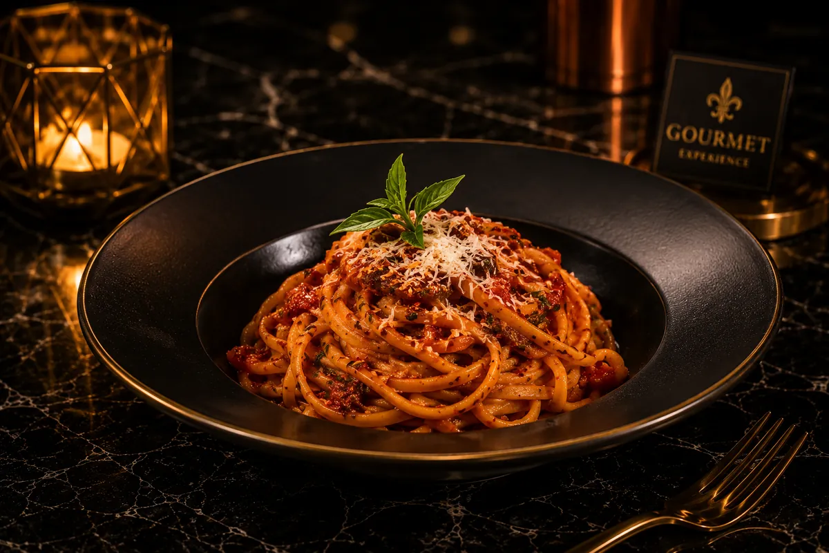 Spicy Tomato Linguine